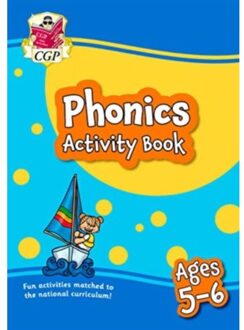 Phonics Activity Book For Ages 5-6 (Year 1) - Cgp Ks1 Activity Books And Cards - CGP Books