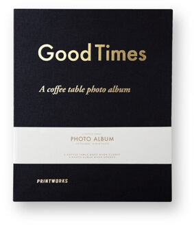 Photo Album - Good Times Black L Zwart