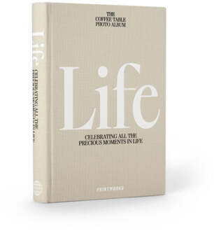 Photo Book - Life Grijs