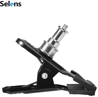 Photo Studio Light Stand Heavy Duty Metalen Klem Beugel met 1/4 "Schroef 8 cm x 11 cm