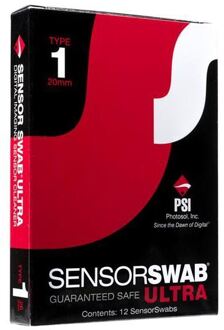 Photographic Solutions SensorSwab Ultra Swab Type 1 (12 Box)