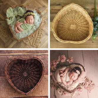 Photography Baby Props Baby Shoot Studio Woven Accessori Basket Photo Props Baby Newborn Photography Prop Newborn Accessori