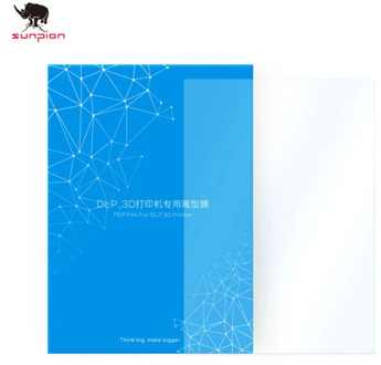 PHOTON SLA 3d printer Parts FEP Film 140x200mm Fep Sheets 0.15-0.2mm for ANYCUBIC Photon Resin UV Light 3D Printers Impresora
