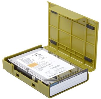 PHP-35 Legergroen Hdd Behuizing 3.5 Inch Sata Hdd Case Bescherm Cover Box