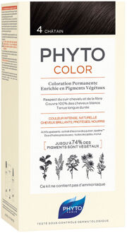 Phytocolor Permanent Color Haarkleuring 4 1pakket