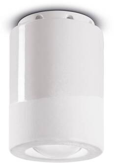 PI plafondlamp, cilindervormig, Ø 8,5 cm, wit