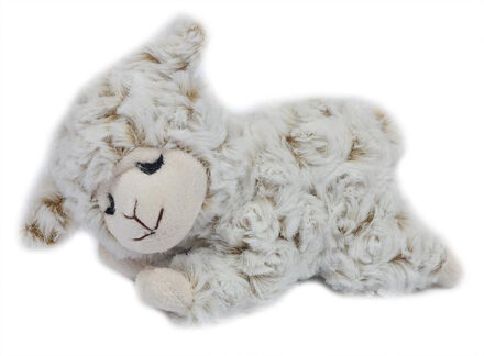 Pia Toys Knuffeldier Schaap/lammetje - zachte pluche stof - premium kwaliteit knuffels - wit - 17 cm