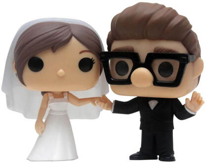 PIAB EXC Disney Up Ellie & Carl Wedding 2-Pack Funko Pop! Vinyl
