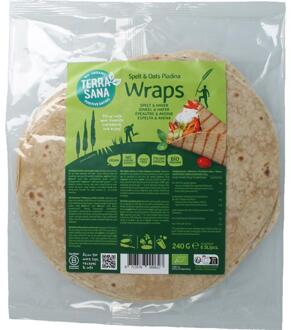 Piadina wraps spelt en haver 240 gram
