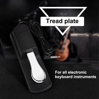 Piano Elektronische Toetsenbord Demper Sustain Professionele Piano Extension Pedaal Voetschakelaar Gloss Legering Veel Gebruikt