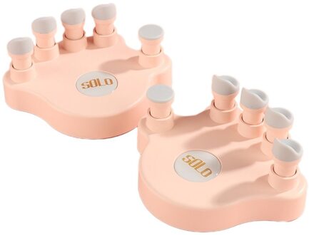 Piano Hand Corrector Vinger Krachttraining Piano Vingers Krachttraining Gereedschap Piano Toetsenbord Voor Beginner 1 Paar/pak roze