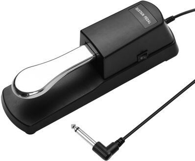 Piano Sustainpedaal Keyboard Demper Pedaal 6.35Mm Plug Compatibel Met Elektronische Orgel Midi Keyboards Digitale Piano 'S