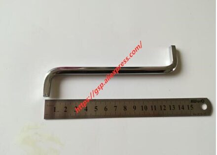 Piano tuning onderhoud gereedschap, laden en lossen moersleutel hoofd gereedschap, haakse moersleutel, dubbele-end haakse moersleutel wit