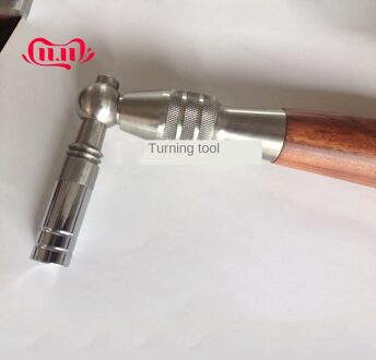 Piano Tuning Tool Mahonie Handvat Wrench (Roestvrij Stalen Sleutel) Tiaolu Moersleutel Stemsleutel