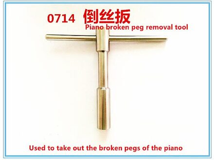 Piano Tuning Tool Piano Reparatie Tool Piano Gebroken Peg Removal Tool