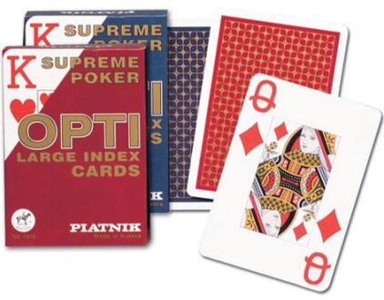 Piatnik Opti Supreme Poker Jumbo Index