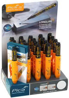 Pica 150/20 Markeerstift diepe gaten | Basic | Display - PI15020