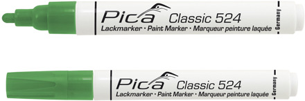 Pica 524/36 Lakmarker | 2-4mm | Ronde tip | Groen | 10 stuks - PI52436