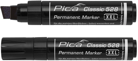 Pica 528/46 Permanent Marker XXL | 4-12mm | Zwart - PI52846
