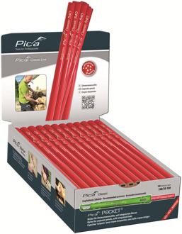Pica 540/30 Timmermanspotloden | 30cm | Display | 100 stuks - PI54030-100