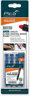 Pica 991/41 VISOR Permanent Navulling | Blauw | Blister - PI99141SB
