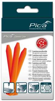 Pica Markeerkrijt optische app | Oranje | 12 stuks - PI592054