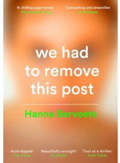 Picador Uk We Had To Remove This Post - Hanna Bervoets