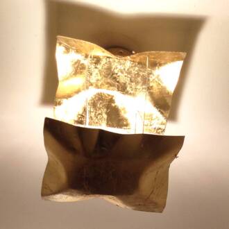Piccola Crash - hanglamp afgewerkt met bladgoud
