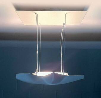 Piccola Crash LED plafondlamp wit