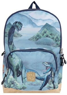 Pick & Pack All about dinos Backpack M / Dusty green Multikleur