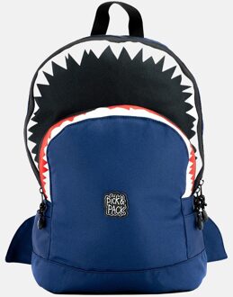 Pick & Pack Haaienvorm Rugzak M Donkerblauw Multikleur