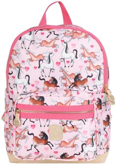 Pick & Pack Magic Horses Backpack M pink backpack Roze - H 36.5 x B 26.5 x D 12.5