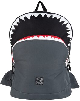 Pick & Pack Shark Shape Backpack L anthracite Laptoprugzak Grijs - H 36 x B 26 x D 12