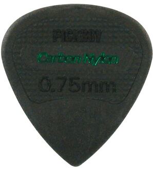Pickboy GP200-075 0.75 mm. plectra 0.75 mm. plectra, carbon graphite, 50-pack