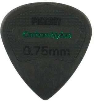Pickboy GP200-075/S 0.75 mm. plectra 0.75 mm. plectra, carbon graphite, 12-pack