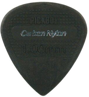 Pickboy GP200-100/S 1.00 mm. plectra 1.00 mm. plectra, carbon graphite, 12-pack
