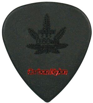 Pickboy GP33R-060 0.60 mm. plectra 0.60 mm. plectra, carbon graphite, 50-pack