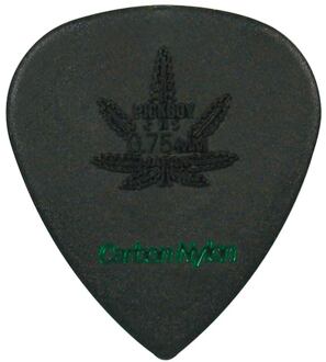 Pickboy GP33R-075/S 0.75 mm. plectra 0.75 mm. plectra, carbon graphite, 12-pack