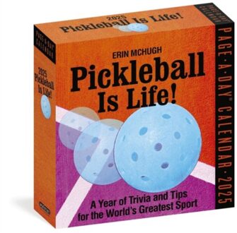 Pickleball Is Life! Page-A-Day® Calendar 2025 - Erin McHugh