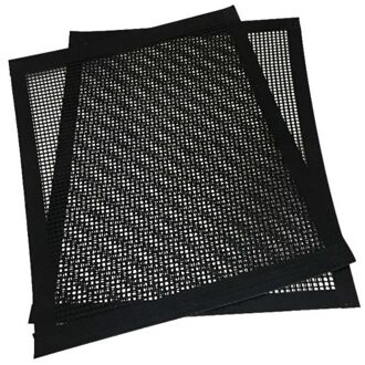 Picknick Barbecue Outdoor Koken Gereedschap Mesh Tool Accessoires Rvs BBQ Grillen Netto Rechthoek