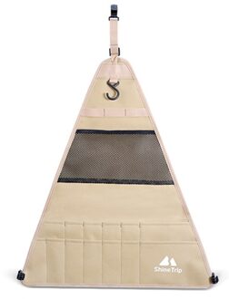 Picknick Opbergtas Opknoping Zak Outdoor Camping Servies Opbergtas Oxford Driehoeken Tas Fornuis Opbergtas klein