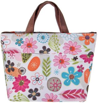 Picknick Tassen Portable Afdrukken Verdikking Thermische Zakken Lunch Tas Grote Thermostaat Met Warming Tas Koeltassen Goud