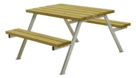 Picknicktafel Balkon Alpha Geimpregneerd Hout Black