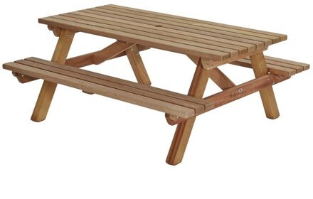 Picknicktafel hardhout 180cm Bruin