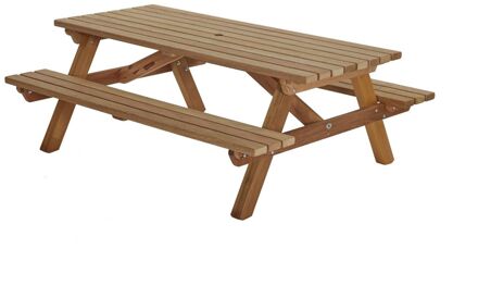 Picknicktafel hardhout 200cm Bruin