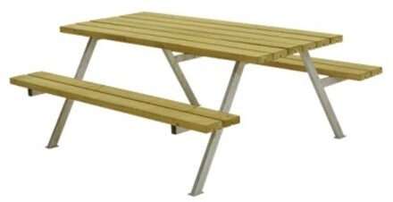 Picknicktafel Tuin Alpha Geimpregneerd Hout Black