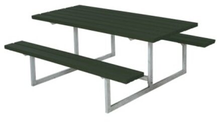 Picknicktafel vuren geimpregneerd - Basic - groen - 160 x 177 x 73 cm