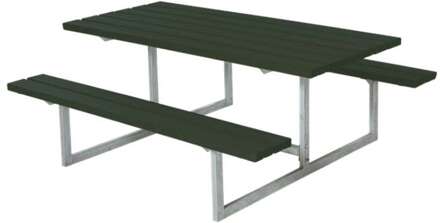 Picknicktafel vuren geimpregneerd - Basic - groen - 160 x 177 x 73 cm