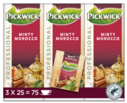 Pickwick thee, Minty Morocco, pak van 25 zakjes