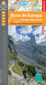 Picos De Europa Pn - Macizo Occidental, Central Y Oriental - Alpina Editorial Wanderkarte